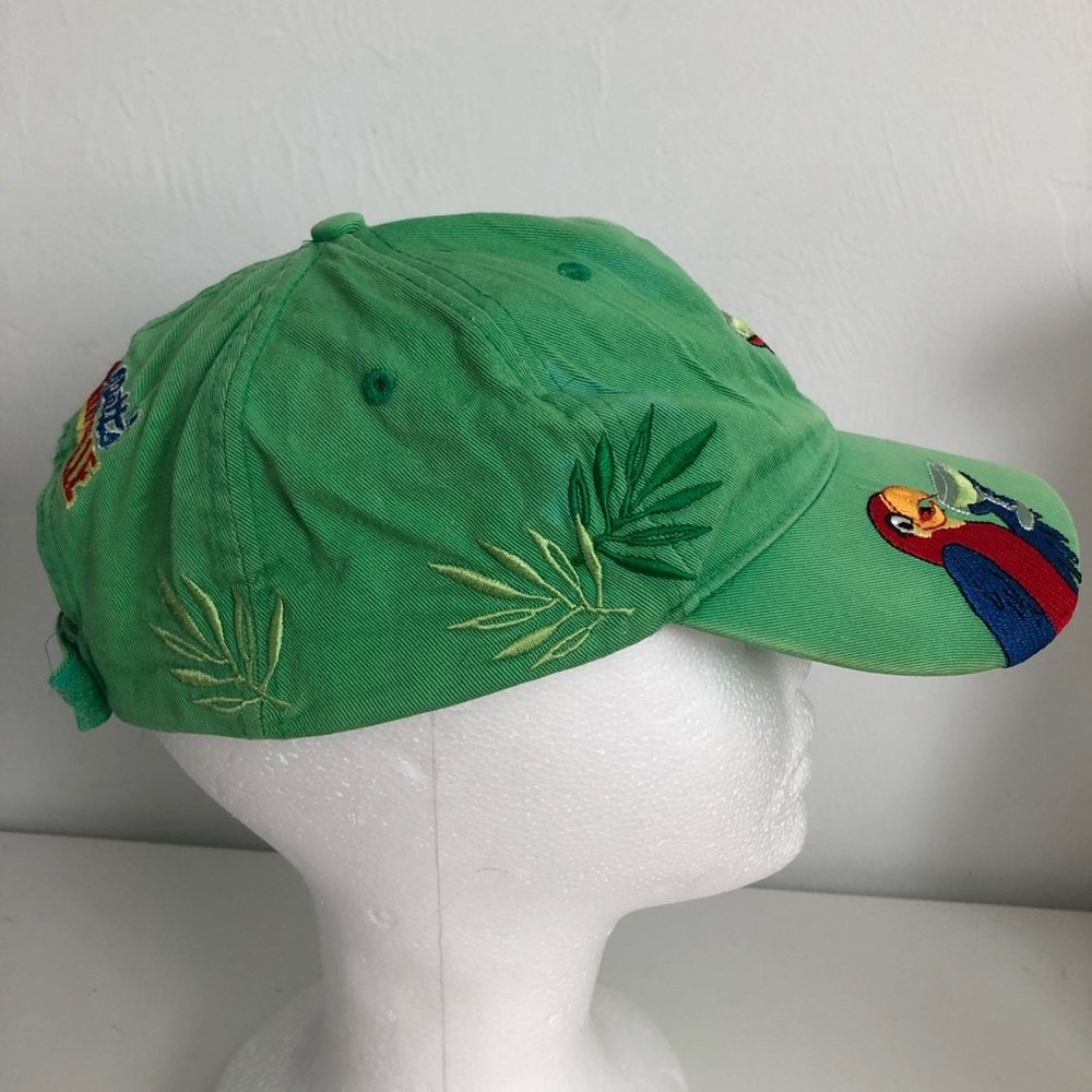 Margaritaville Green Parrot Embroidered Cap - Bird Design - Picture 2 of 5